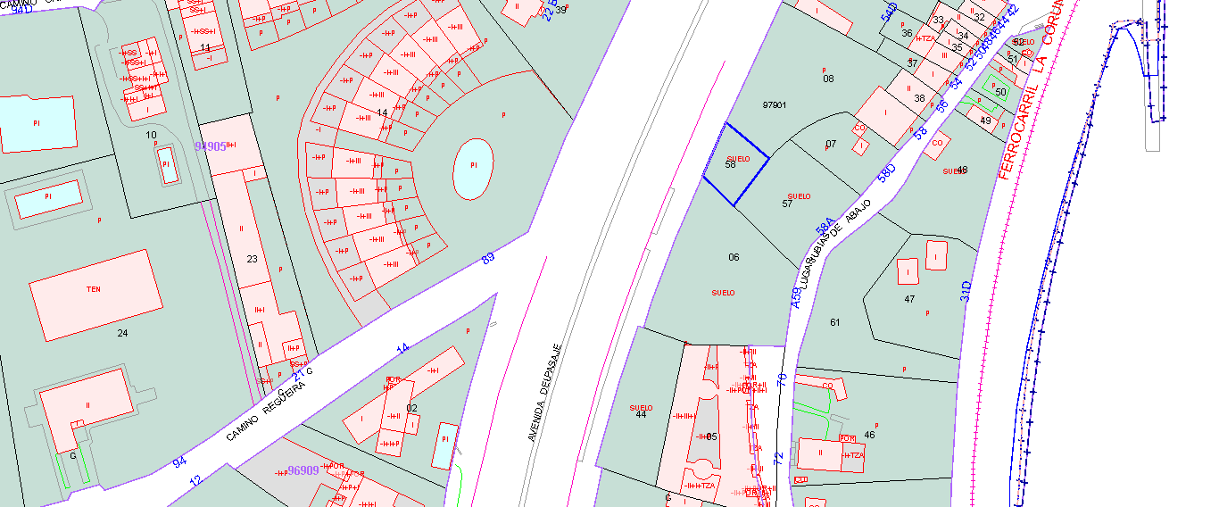 Building area for sale in La Coruña